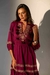 Vestido Boho Curto Magenta