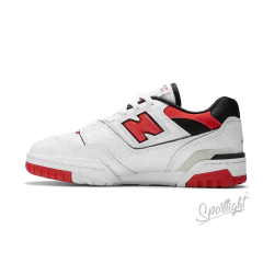 Tênis New Balance 550 Sea Salt True Red