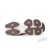 Tênis New Balance 9060 'Mineral Red Truffle Rain Cloud' - loja online