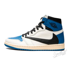Tênis Nike Air Jordan 1 High OG x Travis Scott x Fragment