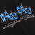 Camiseta Off-White Logo Azul x - Loja Sportlight - Referência Sneakers