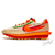 Tênis CLOT x sacai x Nike LDV Waffle Orange Blaze