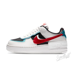 Tênis Nike Air Force 1 Shadow Bleached Aqua