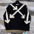 Sueter Twisted Arrows 01 Off-White Black - loja online