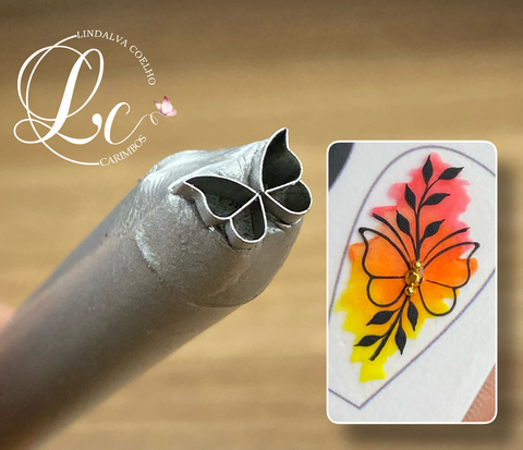 Borboleta vazada cod:L35 - comprar online