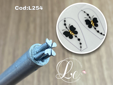 Carimbo Borboleta L254