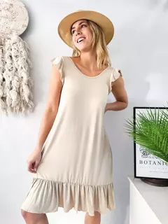 Vestido Clara con lazo en espalda Modal - comprar online