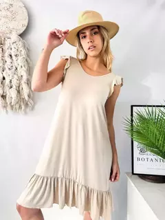 Vestido Clara con lazo en espalda Modal - Broxen