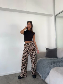 Pantalón Lanilla dsn (Chetta y leopardo) - comprar online