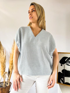 Blusa míl rayitas - comprar online