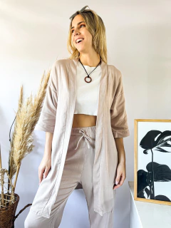 kimono senegal. (lino) - comprar online