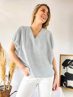 Blusa míl rayitas - tienda online