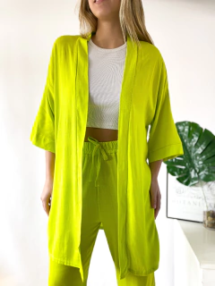 kimono senegal. (lino) - tienda online