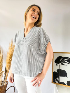 Blusa míl rayitas