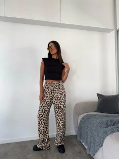 Pantalón Lanilla dsn (Chetta y leopardo) - comprar online