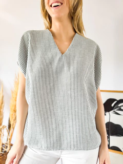 Blusa míl rayitas en internet