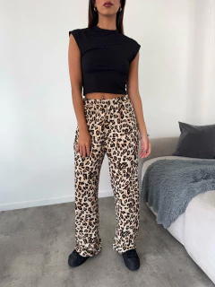 Pantalón Lanilla dsn (Chetta y leopardo) - tienda online