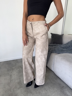 Pantalón cuerina vintage
