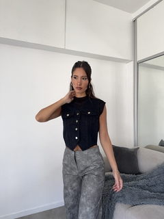 Chaleco gabardina lisa - Broxen