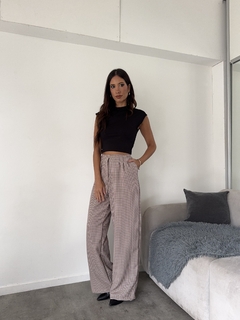 Pantalón sastrero Tartán