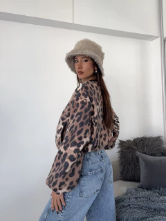 Bomber print de paño con forreria - Broxen