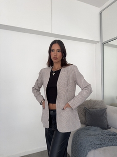 Blazer Tartan forrado - tienda online