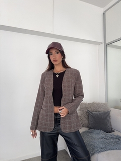 Blazer Tartan forrado