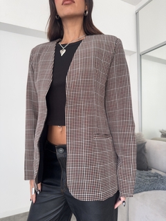 Blazer Tartan forrado - comprar online