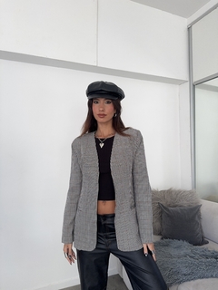 Blazer Tartan forrado - tienda online