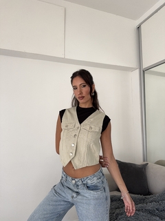 Imagen de Chaleco gabardina lisa