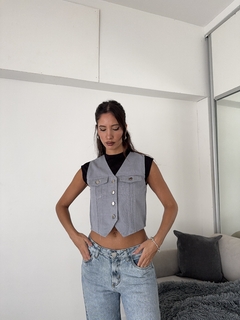 Imagen de Chaleco gabardina lisa
