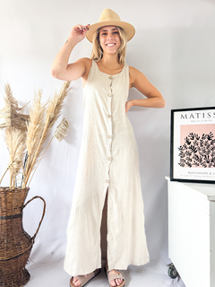 Vestido Himalaya lino - Broxen