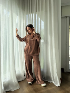 Palazzo chenille espigado - Broxen