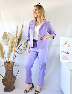 blazer crep sastero - tienda online