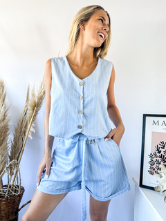 Conjunto Paleo Rayado de crep - tienda online