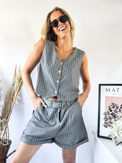 Conjunto Paleo Rayado de crep - tienda online