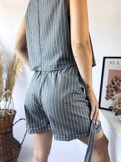 Conjunto Paleo Rayado de crep