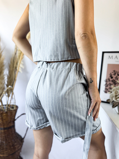 Conjunto Paleo Rayado de crep - Broxen