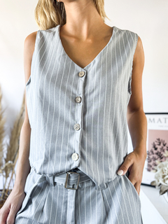 Conjunto Paleo Rayado de crep