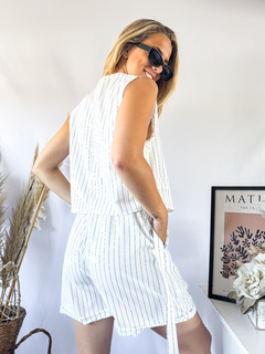Conjunto Paleo Rayado de crep - tienda online