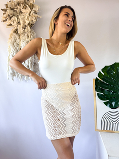 Pollera crochet (SIN FORRERIA) - tienda online