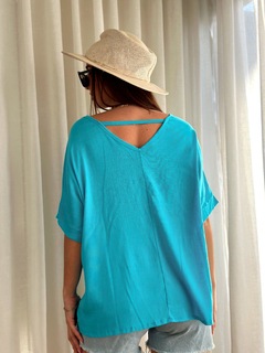 Blusa Denver lino spx - tienda online