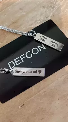 Imagen de Collar Miradas Plata 925
