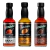 COMBO DE PIMENTAS HABANERO MEXICANAS - 3 molhos 60ml + BRINDE! Chilli Brothers
