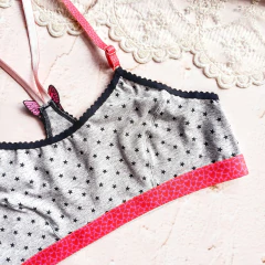 Conjunto Isabella estrellas grises en internet