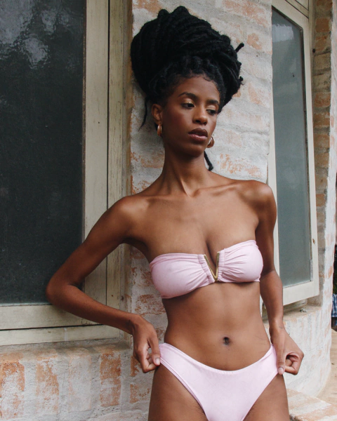 Calcinha Curazao Rosa Liso