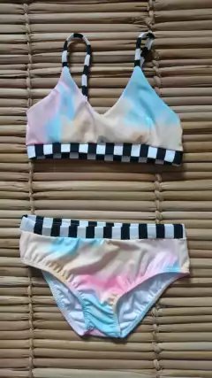 Biquíni Infantil Lycra UV50+ Aquarela - comprar online