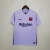 Camisa Barcelona II Away 21/22 - Masculina - Modelo Torcedor - Lilás