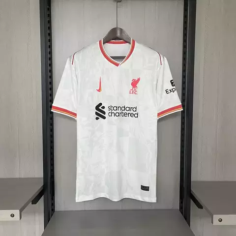 Camisa LIV 24/25 Third - Masculina - Modelo Torcedor - Branca