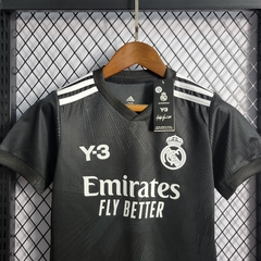 21 22 b2022 2023 Real Madrid Kit Infantil roupas infantis mirim jogador caro la liga champions masculina real madrid Y-3 bailavinijr vinicius junior benzema 12Multimarcas